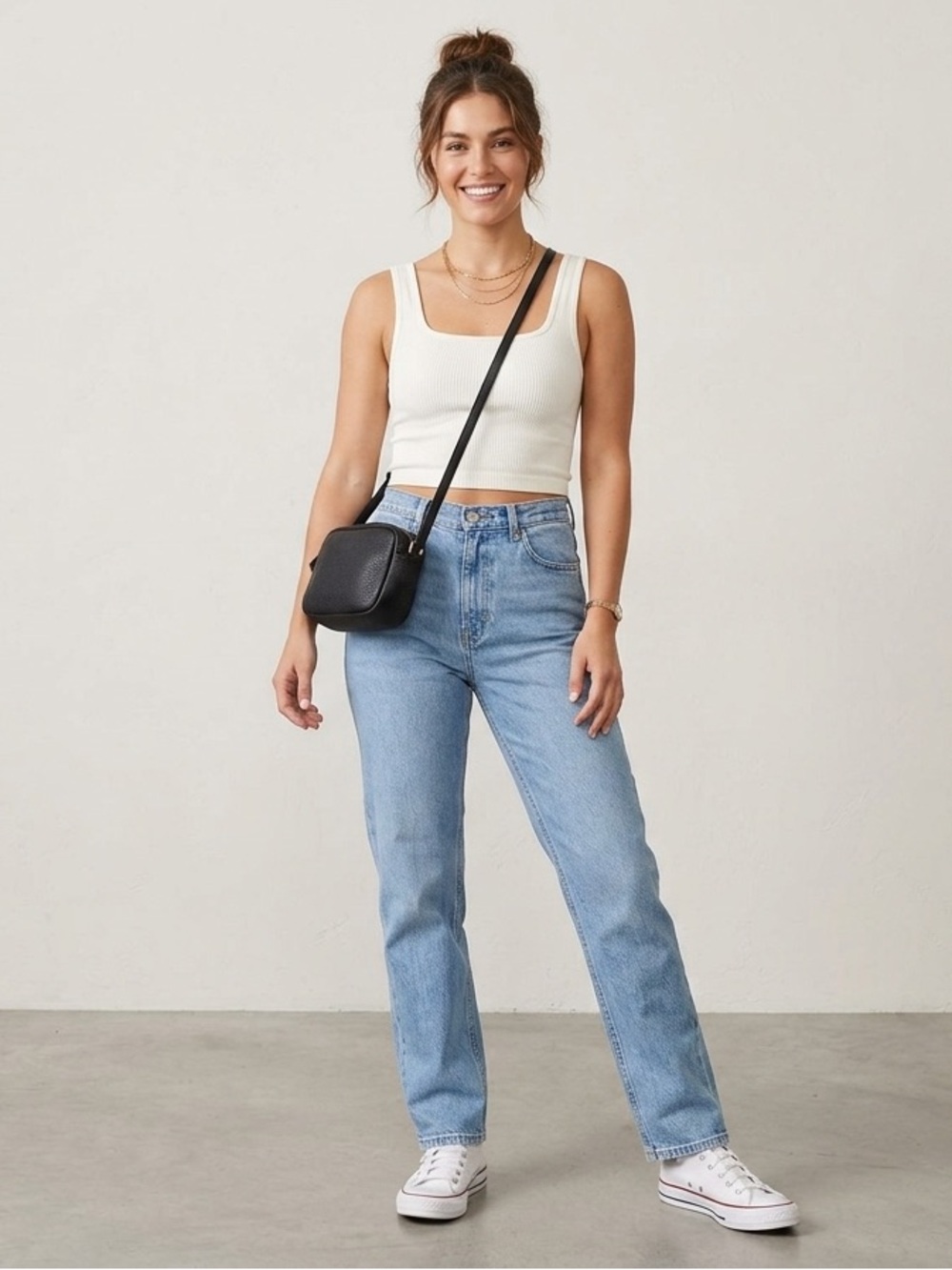 Abercrombie & Fitch Light Blue Straight Leg Jeans